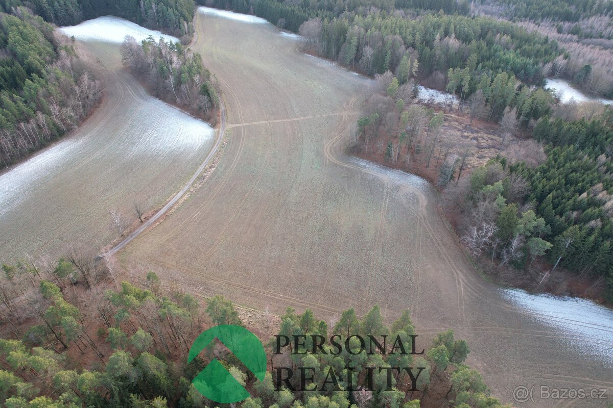 Prodej podílu 1/6 zemědělská půda, 27 974 m² - Člunek - Lomy - 4