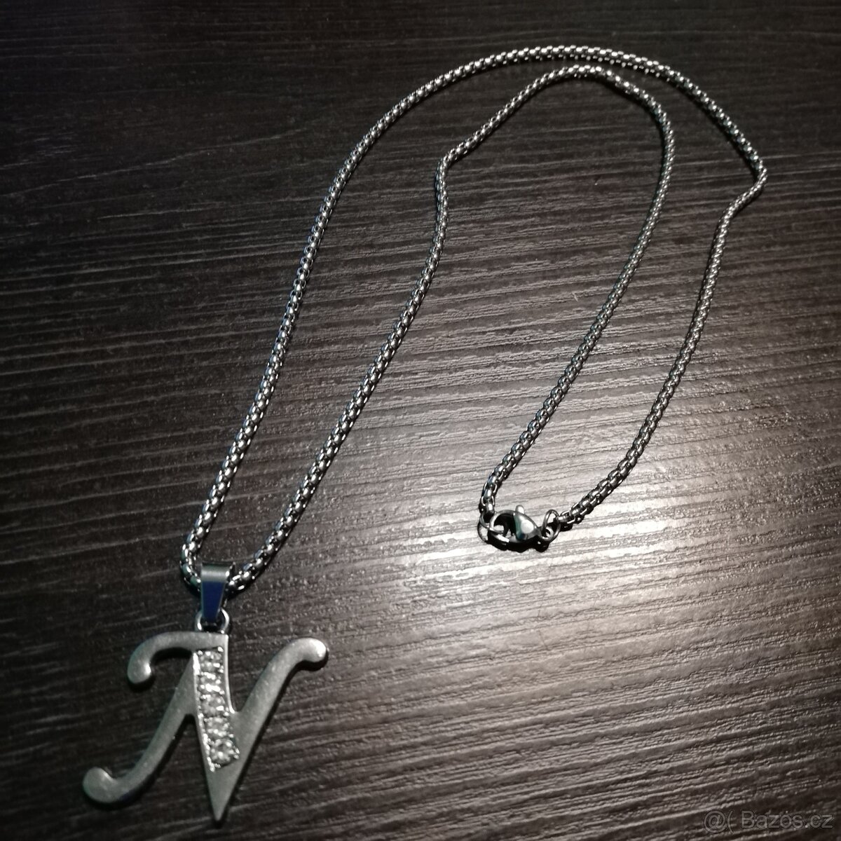 Pánský řetěz s přívěskem N/S - 4