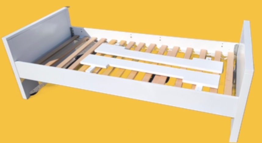 DOVOZ MOŽNÝ kvalitní pevná bílá postel Bopita Jonne 90x200 - 4