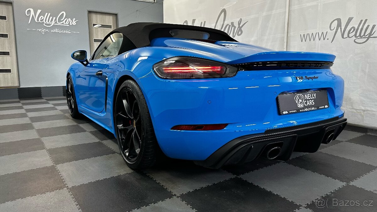 PORSCHE 718 BOXSTER SPYDER, 309KW / ZÁRUKA - 4