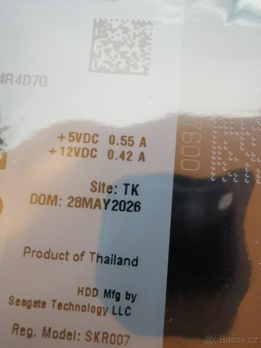 6TB Seagate IronWolf SATA NOVY NEROZBALENY - 4