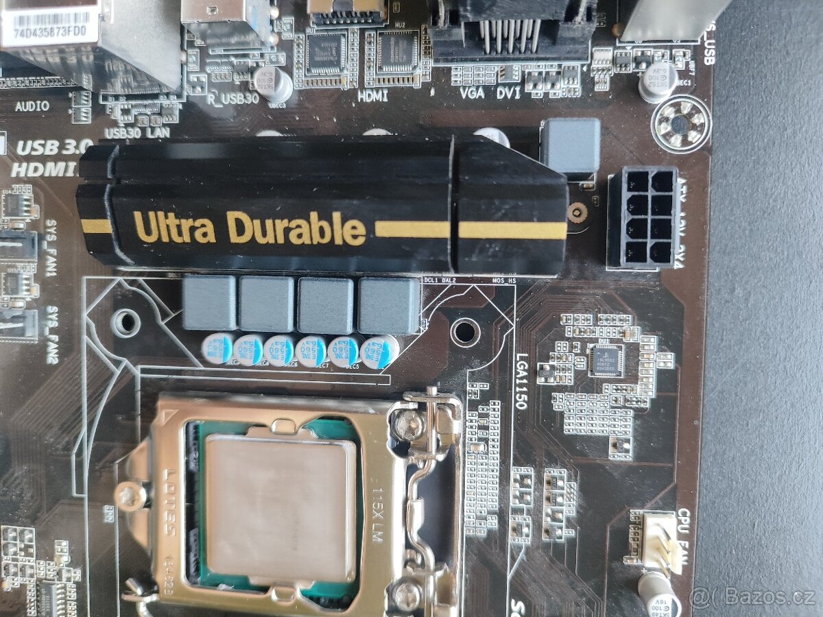 Procesor Intel i7-4770 a deska GA-H87-HD3 - 4