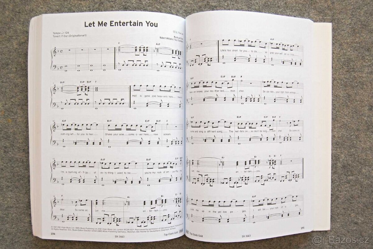 Top Charts Gold 1 - noty pro klavír, keyboard, kytaru - 4