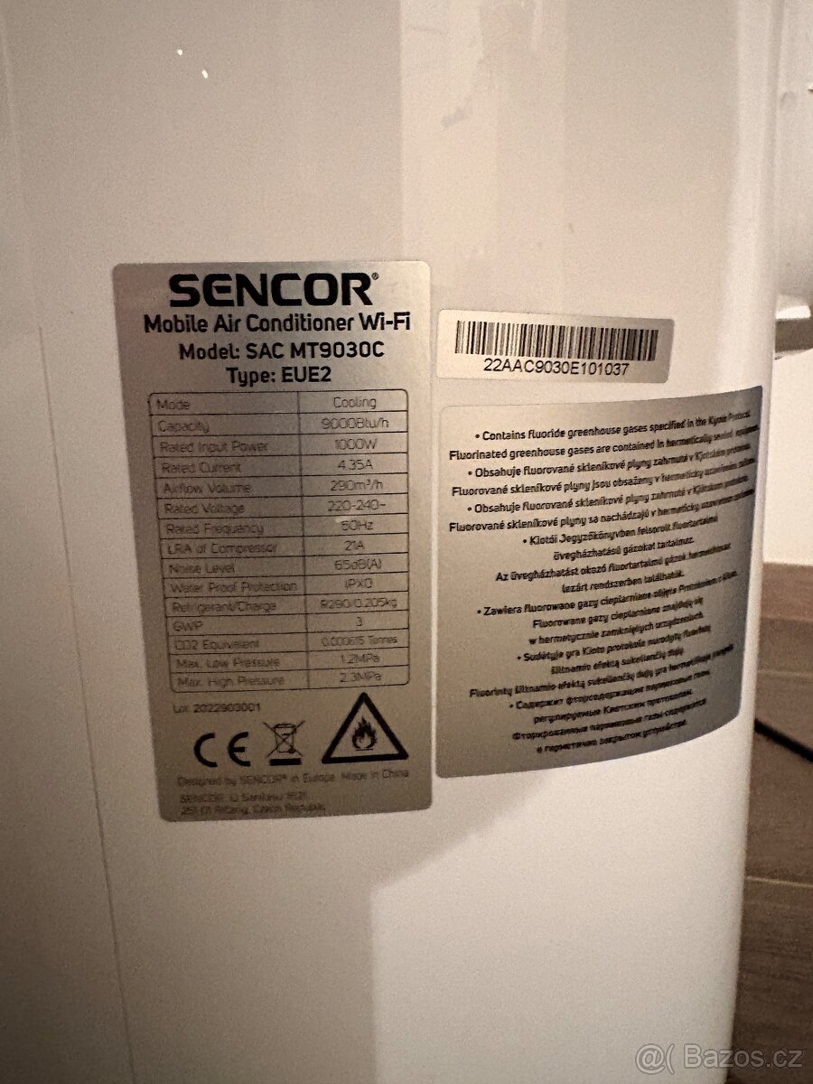 Nová mobilní klimatizace Sencor SAC MT 9030c - 4