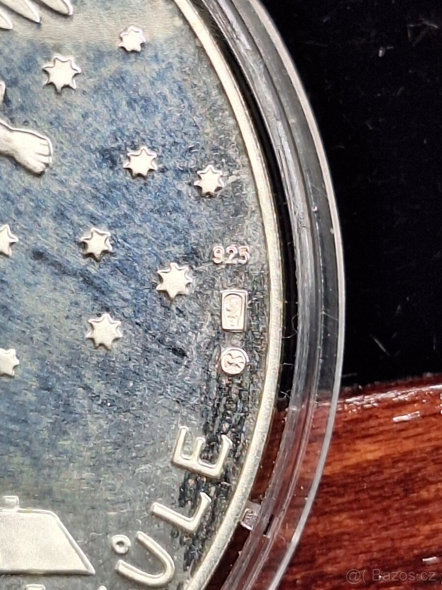 Stříbrné mince medaile klaneni tri kralu - 4