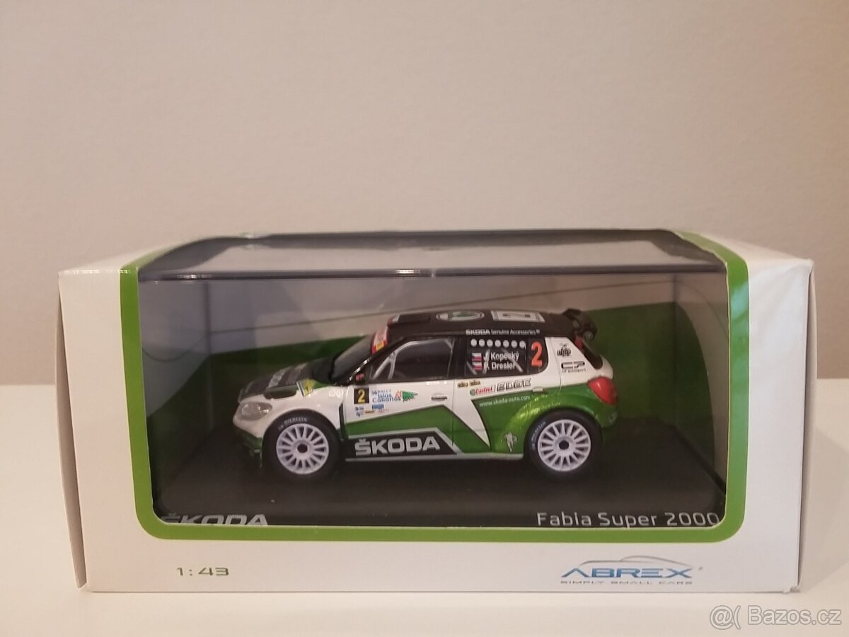 model ŠKODA FABIA SUPER 2000 facelift ABREX 143XAB-604TQ - 4