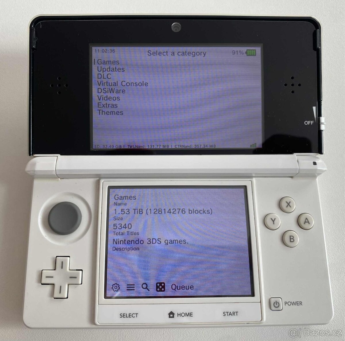 Nintendo 3DS White + 64GB SD karta - 4