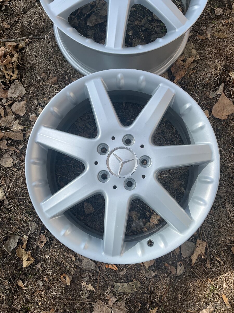 Prodám alu Mercedes 5x112 r17 dvourozměr - 4