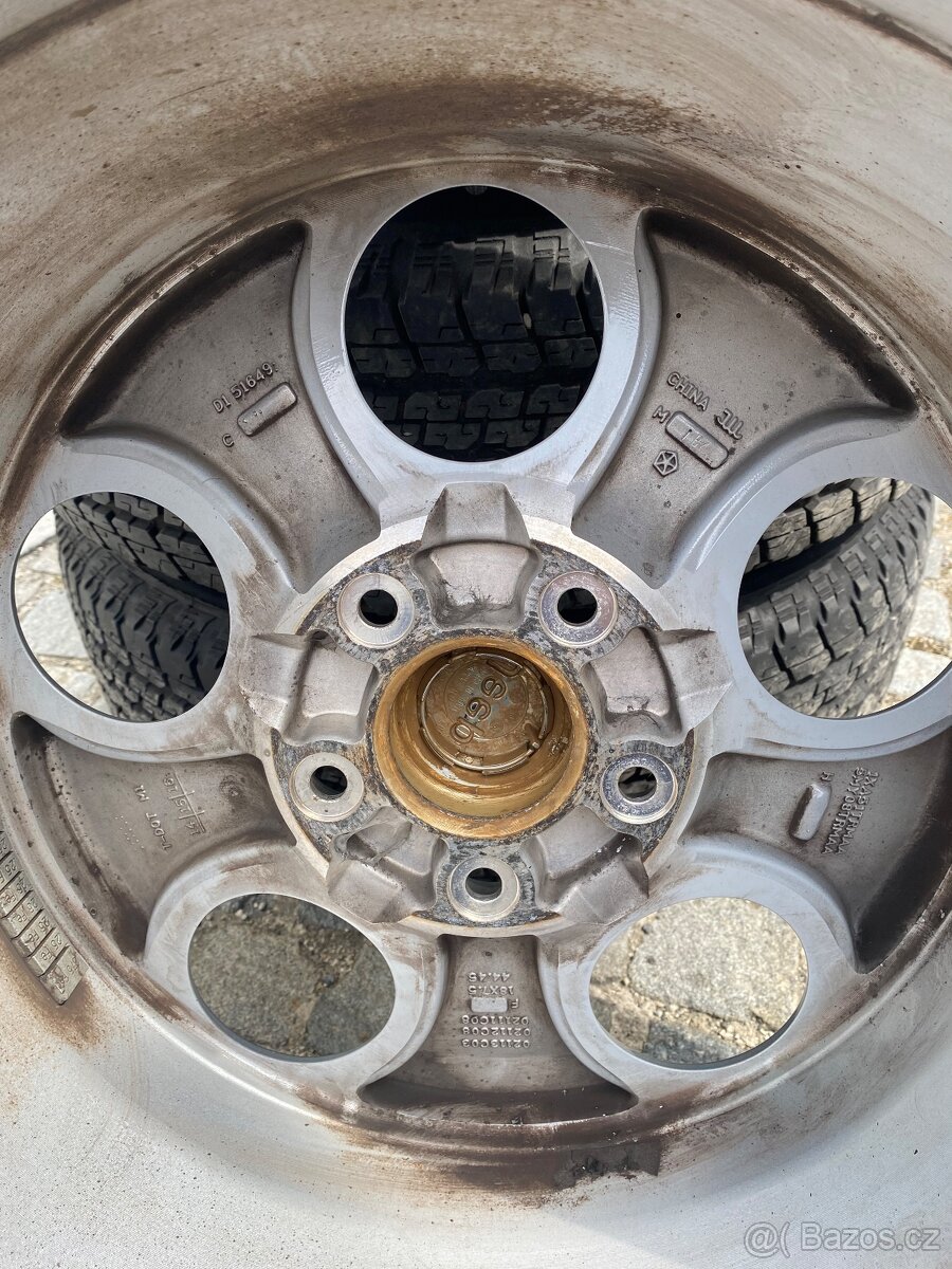 Kompletní sada alu Jeep wrangler 255/70/R18 - 4