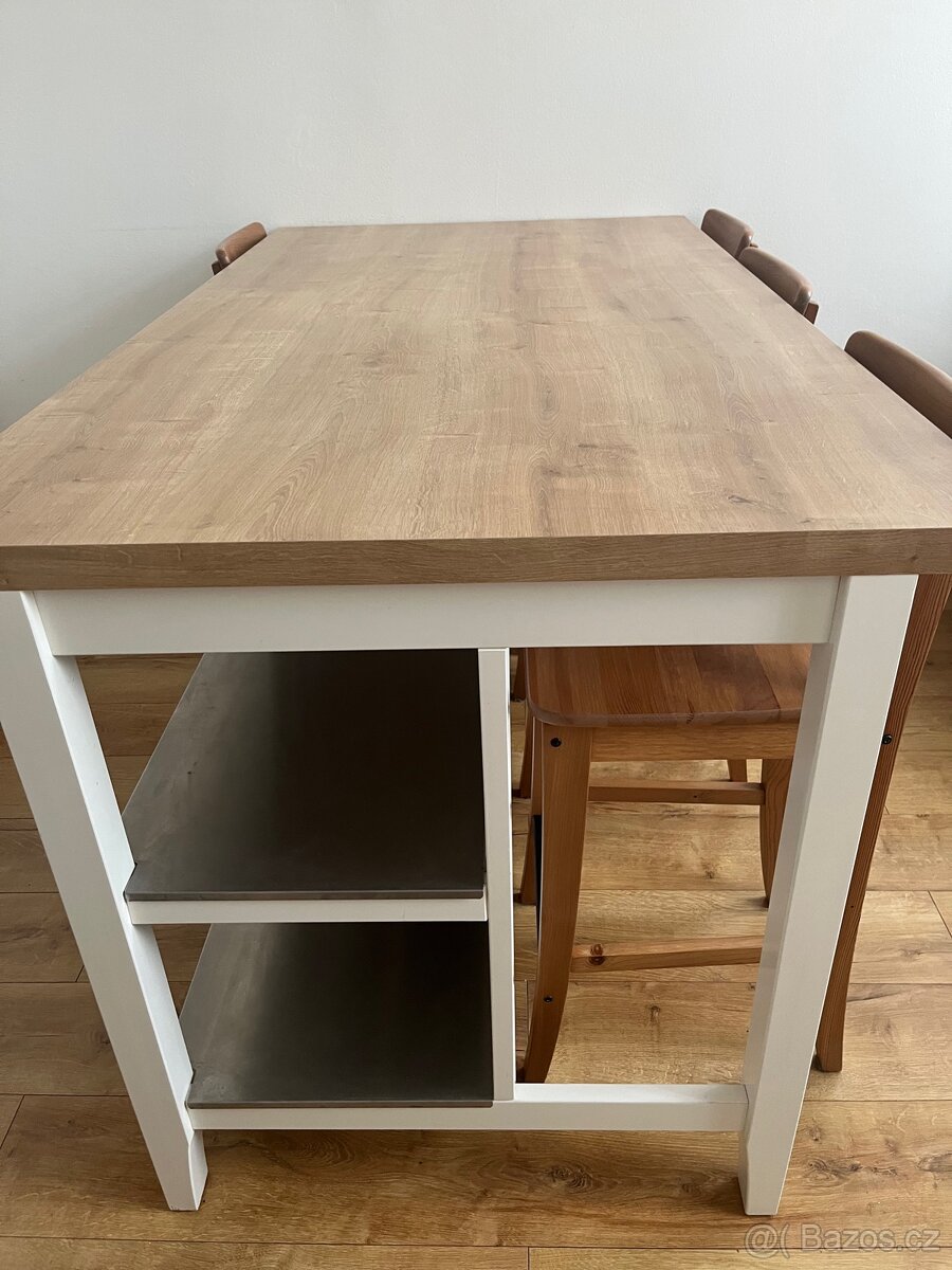 Jídelní stůl s ostrůvkem - 4
