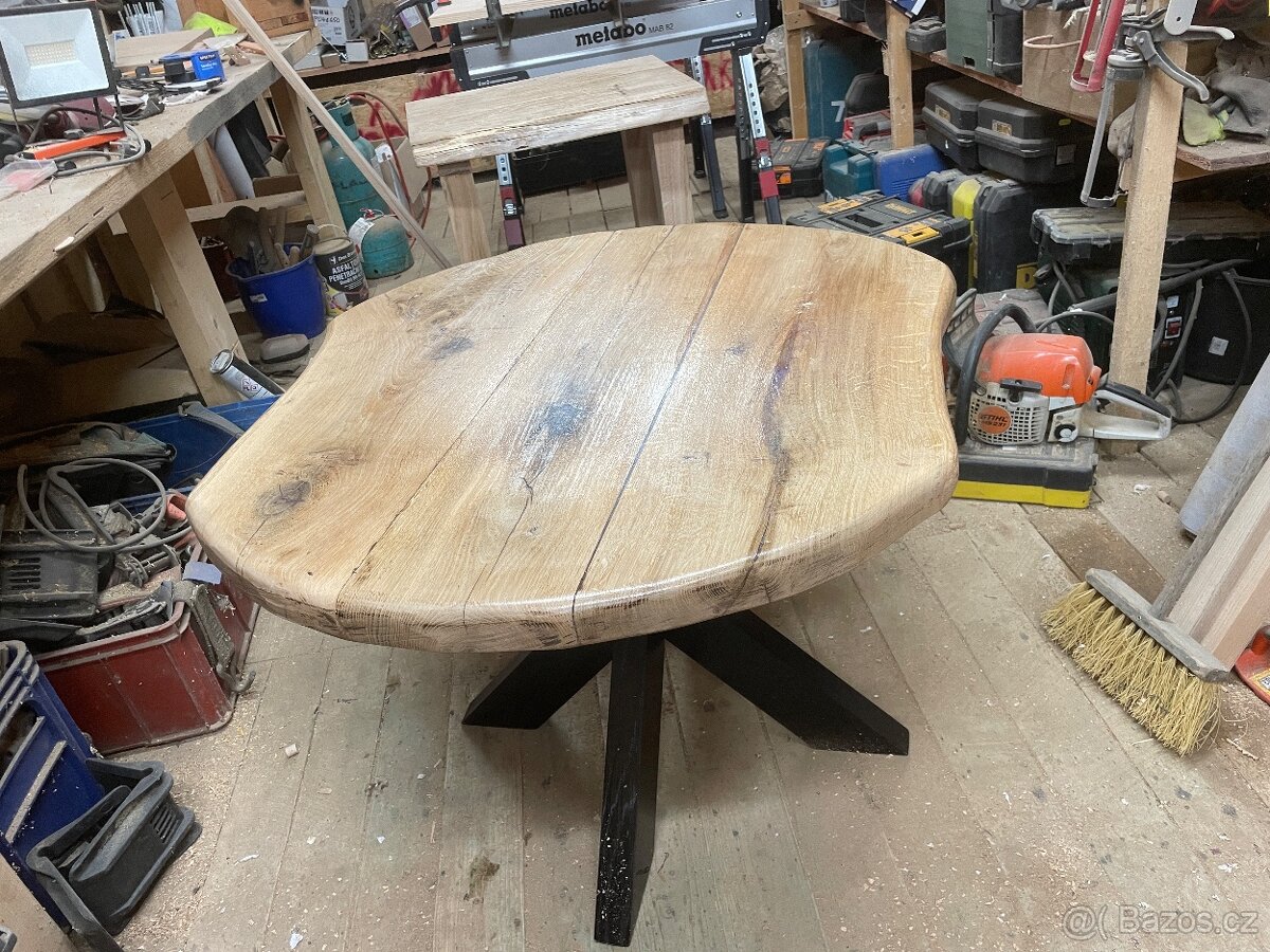 Dubový konferenční stůl - 4