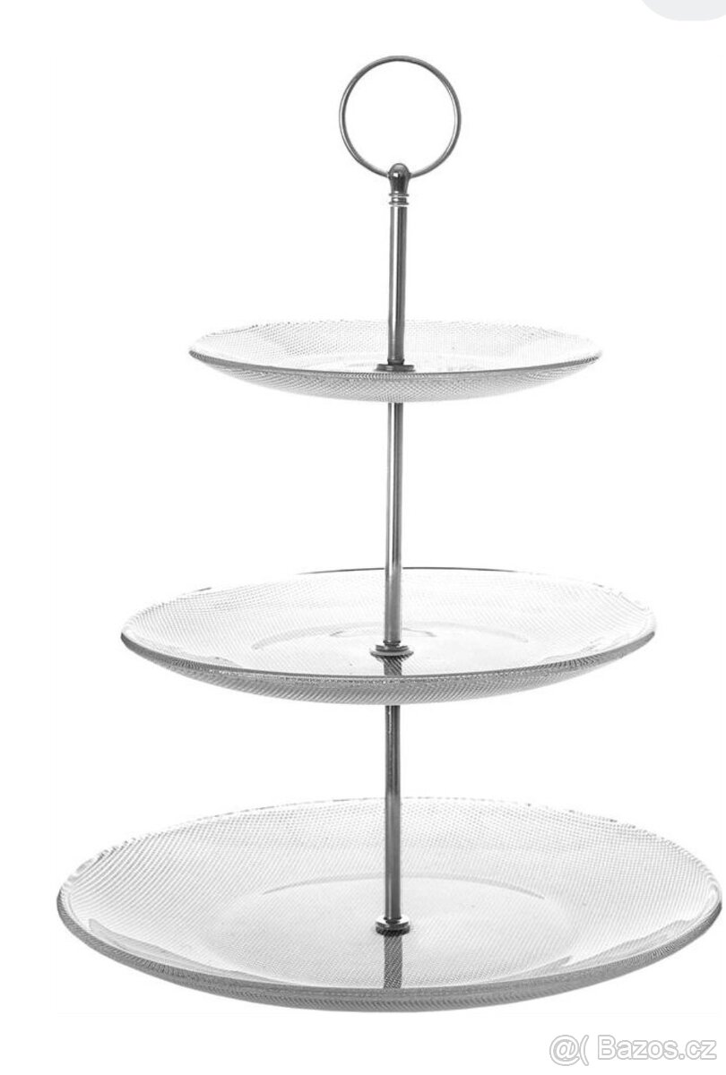 Nový skleněný ETAŽER - 4