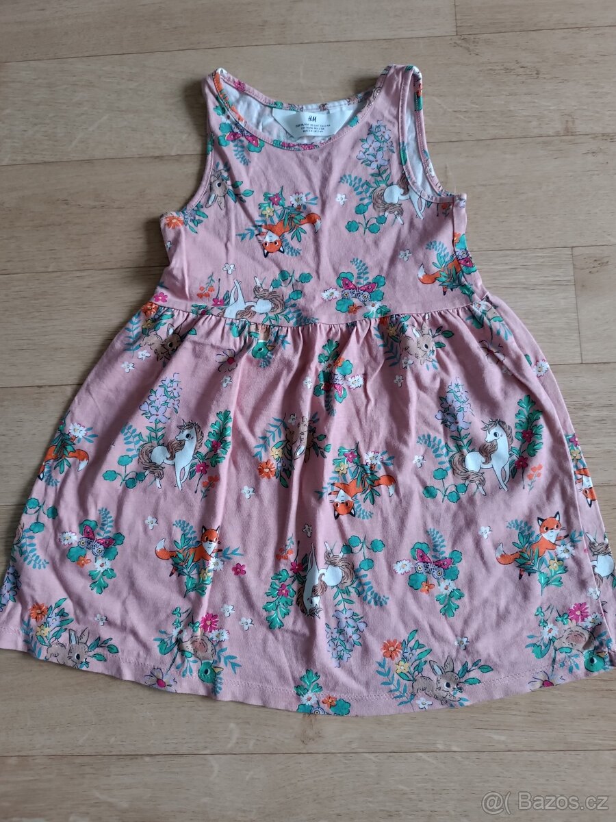 Šaty letní 98/104 - 4