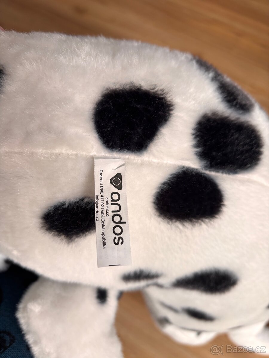 Plyšový pes dalmatin se štěnětem - 4