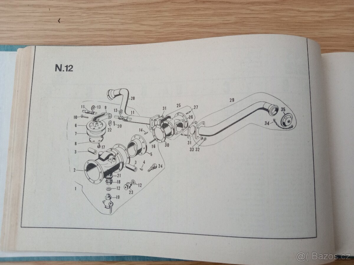 Katalog dílů CAS 32 - 4