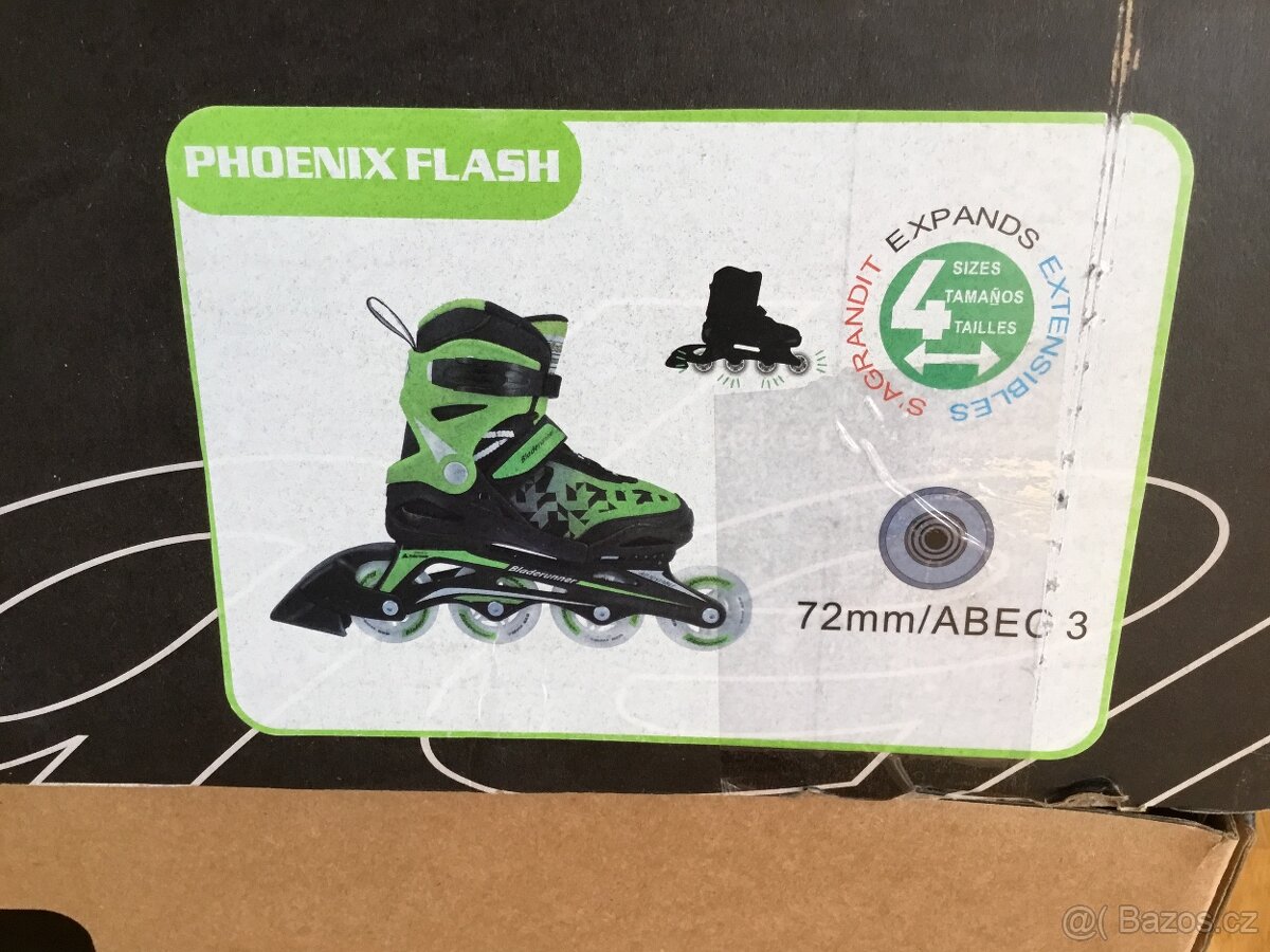 Chlapecké inline brusle Bladerunner vel. 36,5-40,5 - 4