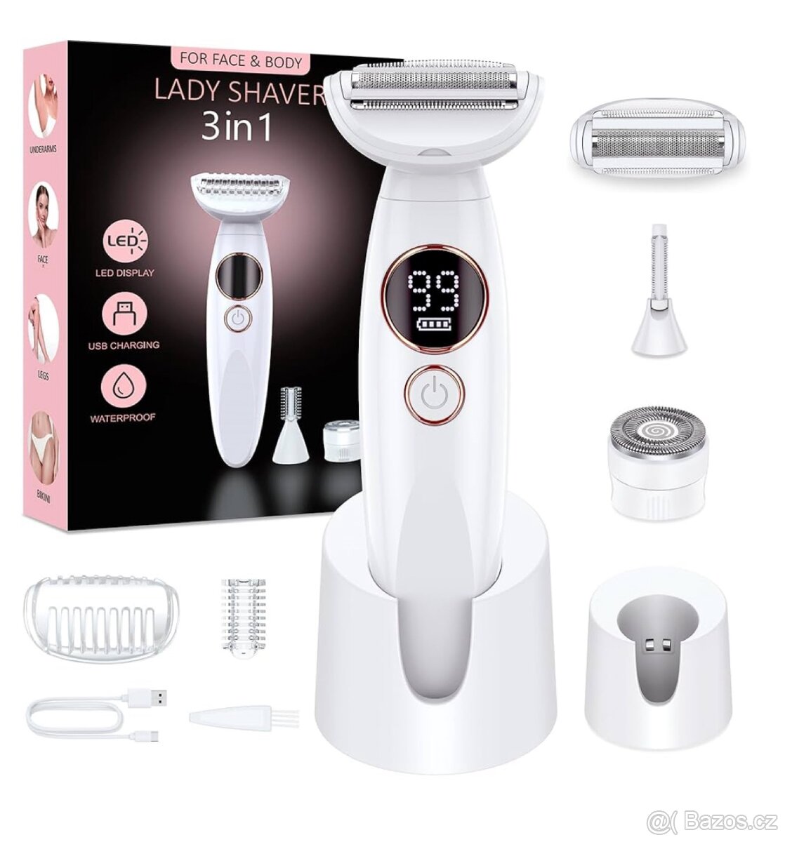 Holicí strojek pro ženy multifunkční - 4