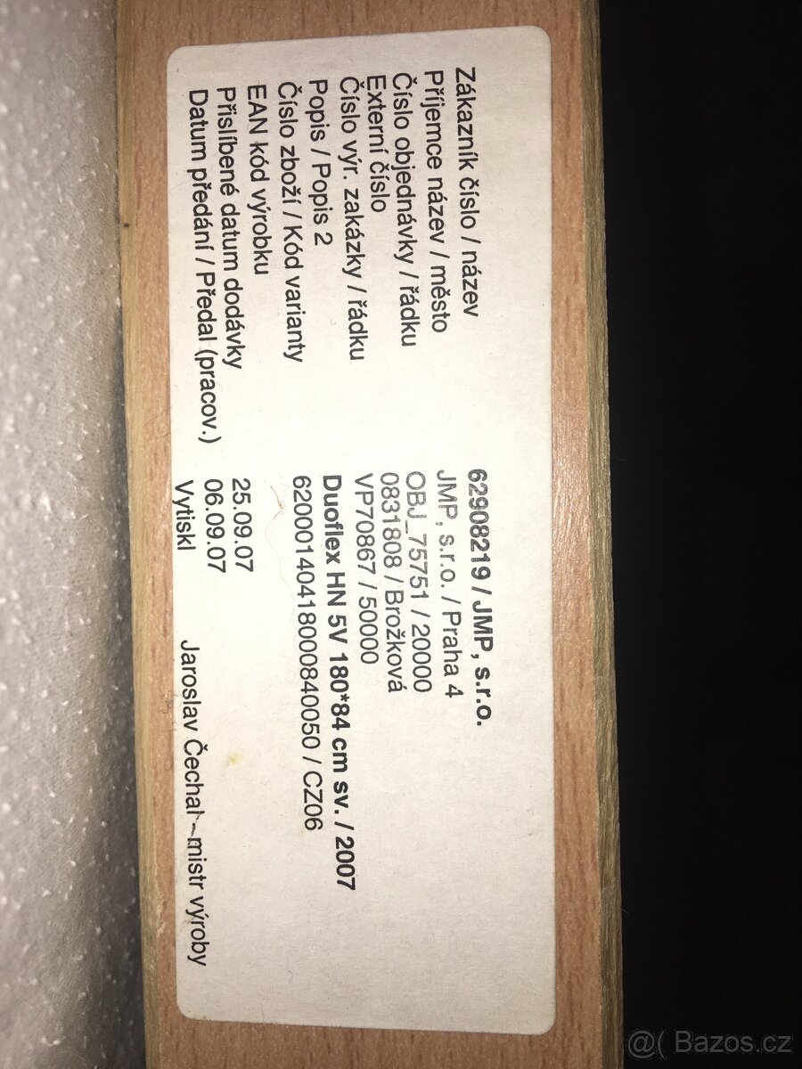 Ortopedicky Rost do postele 85x200 viz foto a 2x 100x200 - 4