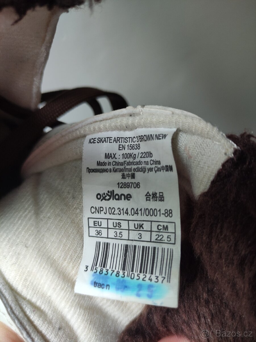 Dámské/dívčí brusle-zateplené (velikost EU 36) - 4