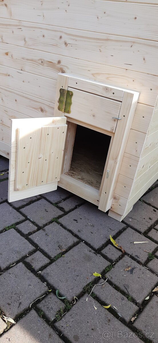 Kurník standart - zateplený, palubky/OSB - 3 velikosti - 4