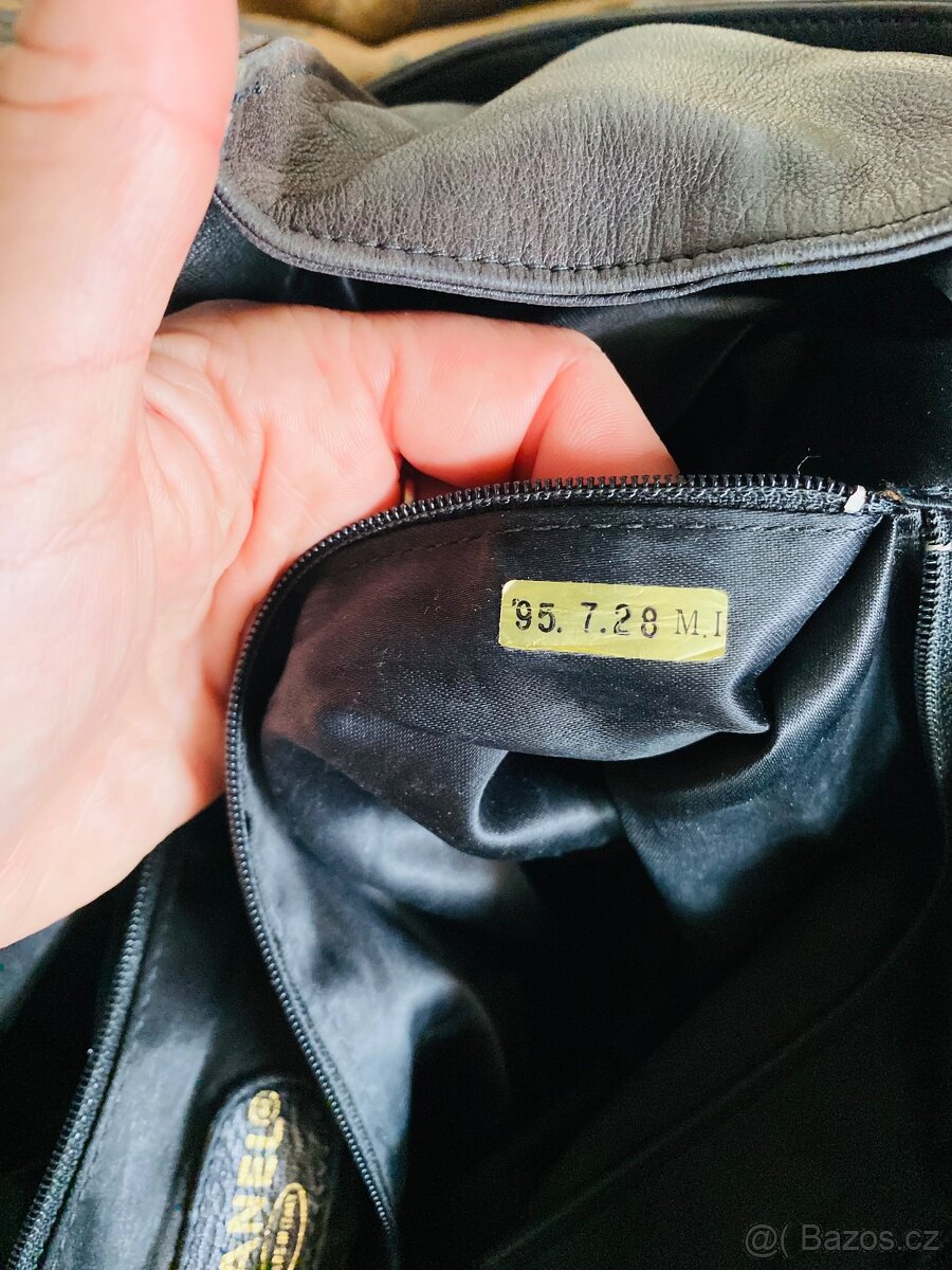 Vintage cc chain leather tote CHANEL - 4