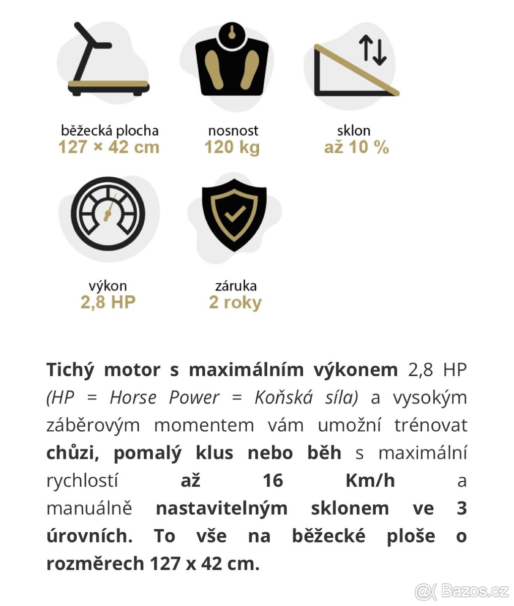 běžecký pás - VIFITO Rio 200 - 4
