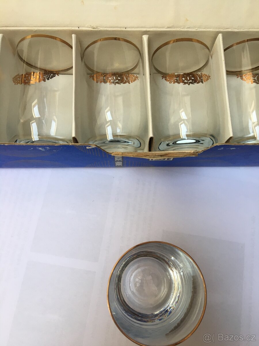 Retro skleničky 110 ml sada 6 ks - 4