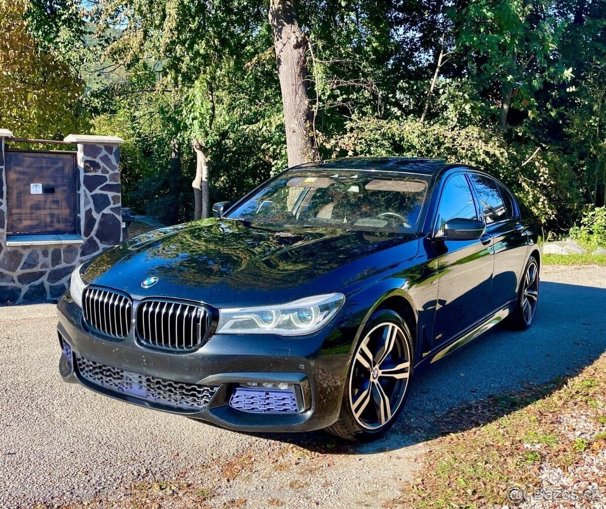 BMW 750d Black M-Packet xDrive 1.majitel SR - 4