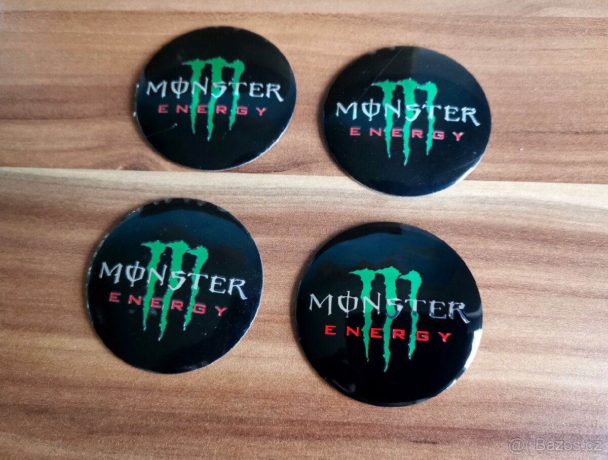 Středové samonalepovaci pokovené loga 56mm - 4