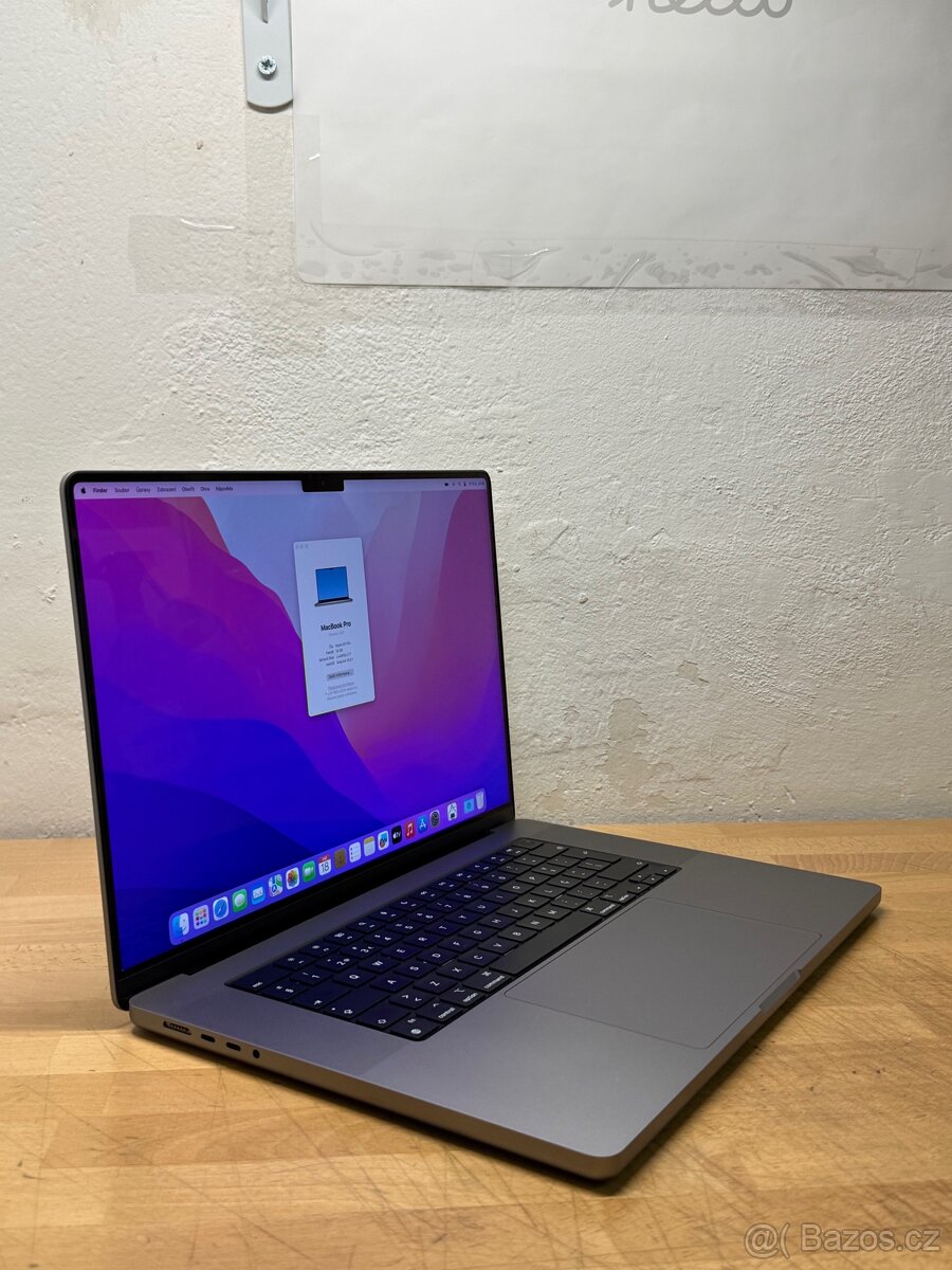 MacBook Pro 16” 2021 /16GB/M1 Pro/512GB/Záruka - 4