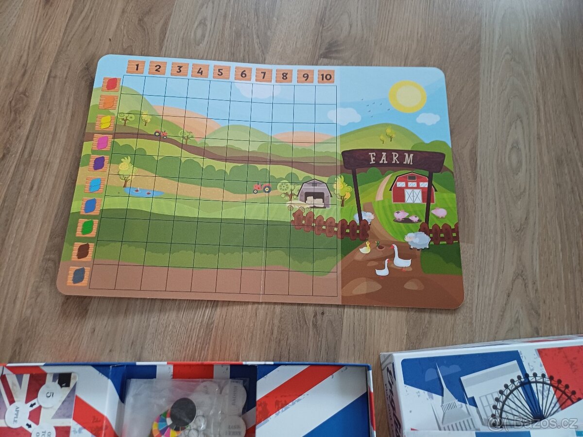 Stolní hra English play and learn Nová - 4