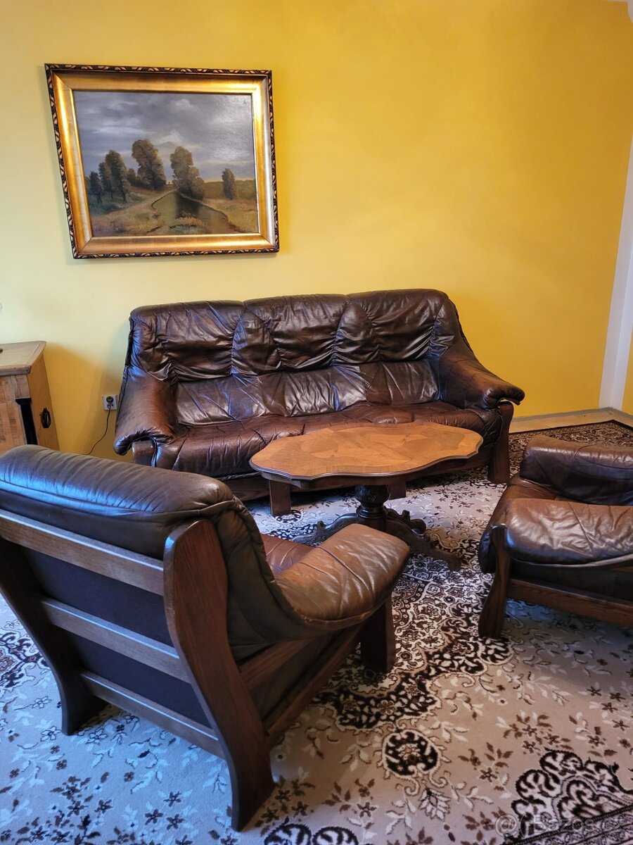 Kožená sedačka - 4