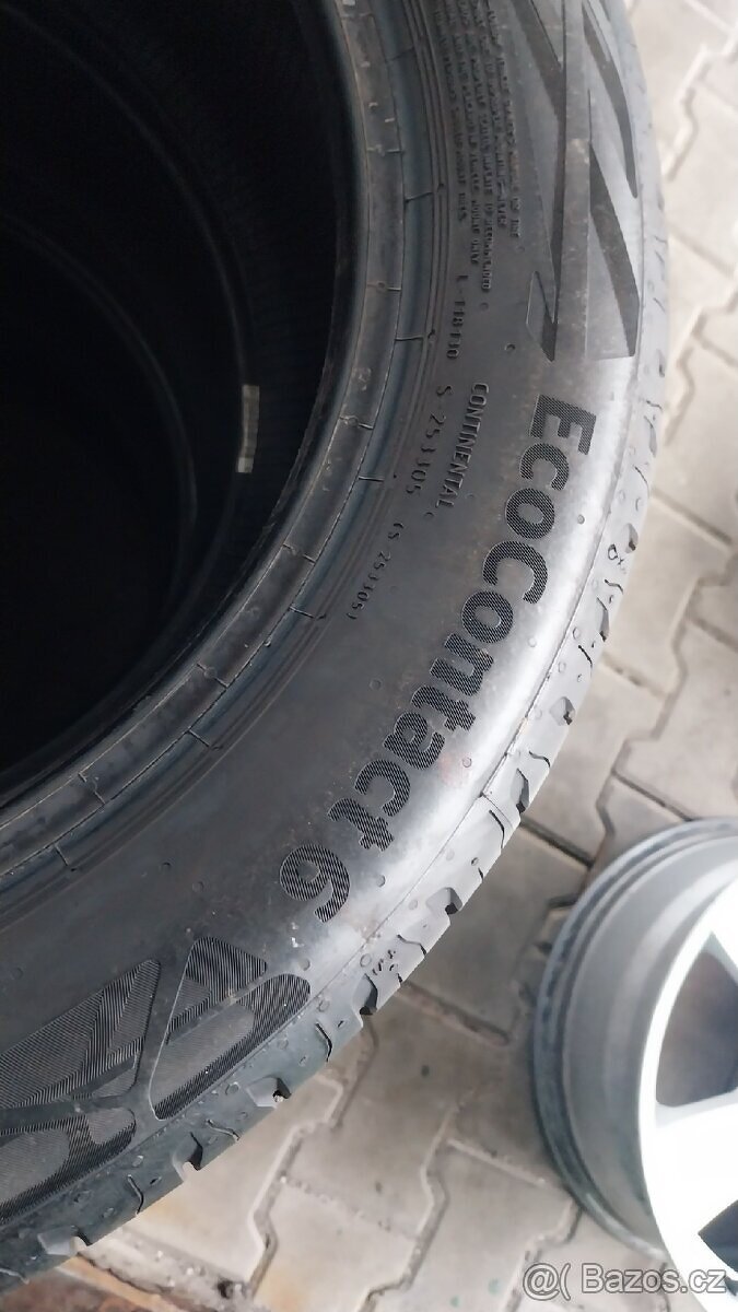 Prodám 4 x letní pneu Continental 185/55/15 - 4