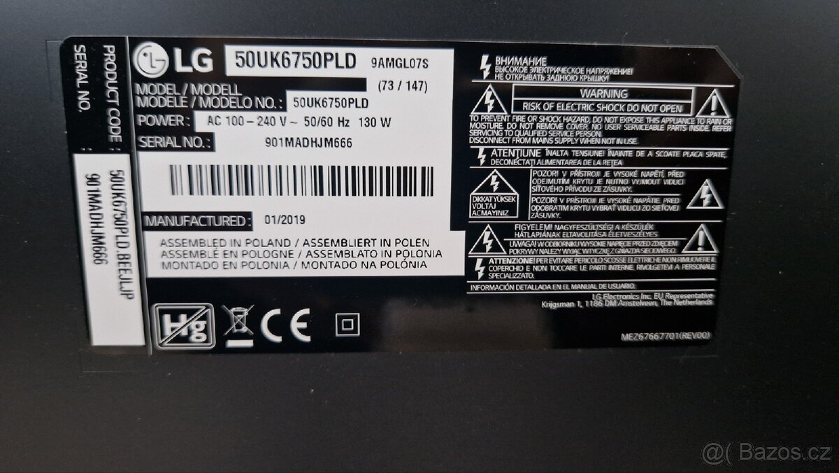Lg UHD televize úhlopříčka 50" - 4