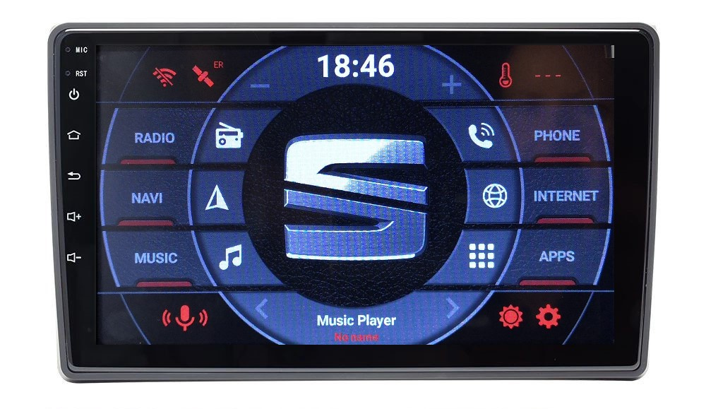 9" AUDI A4, SEAT EXEO - ANDROID 14 - GPS rádio - 4