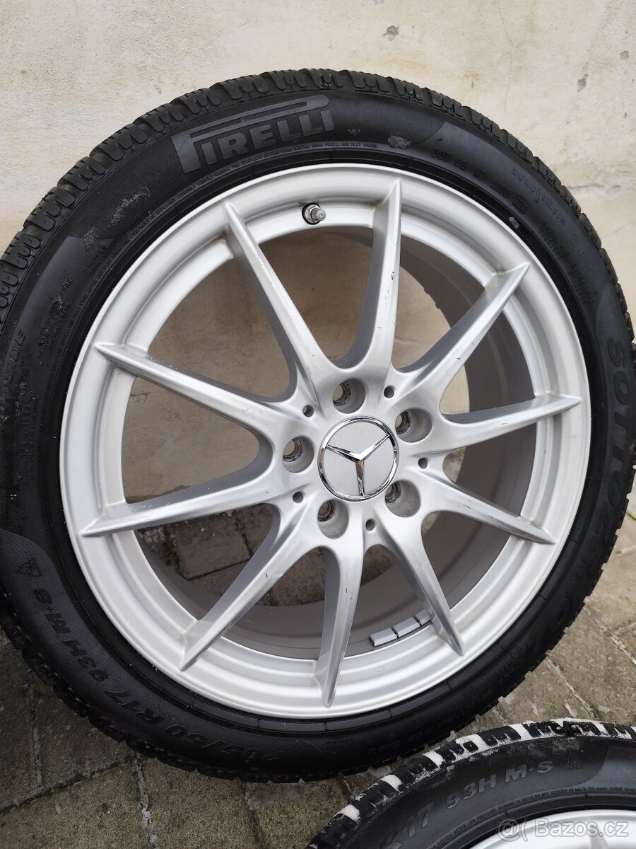 ALU 5x112 r17 MERCEDES/VW + ZIMNÍ PNEU - 4