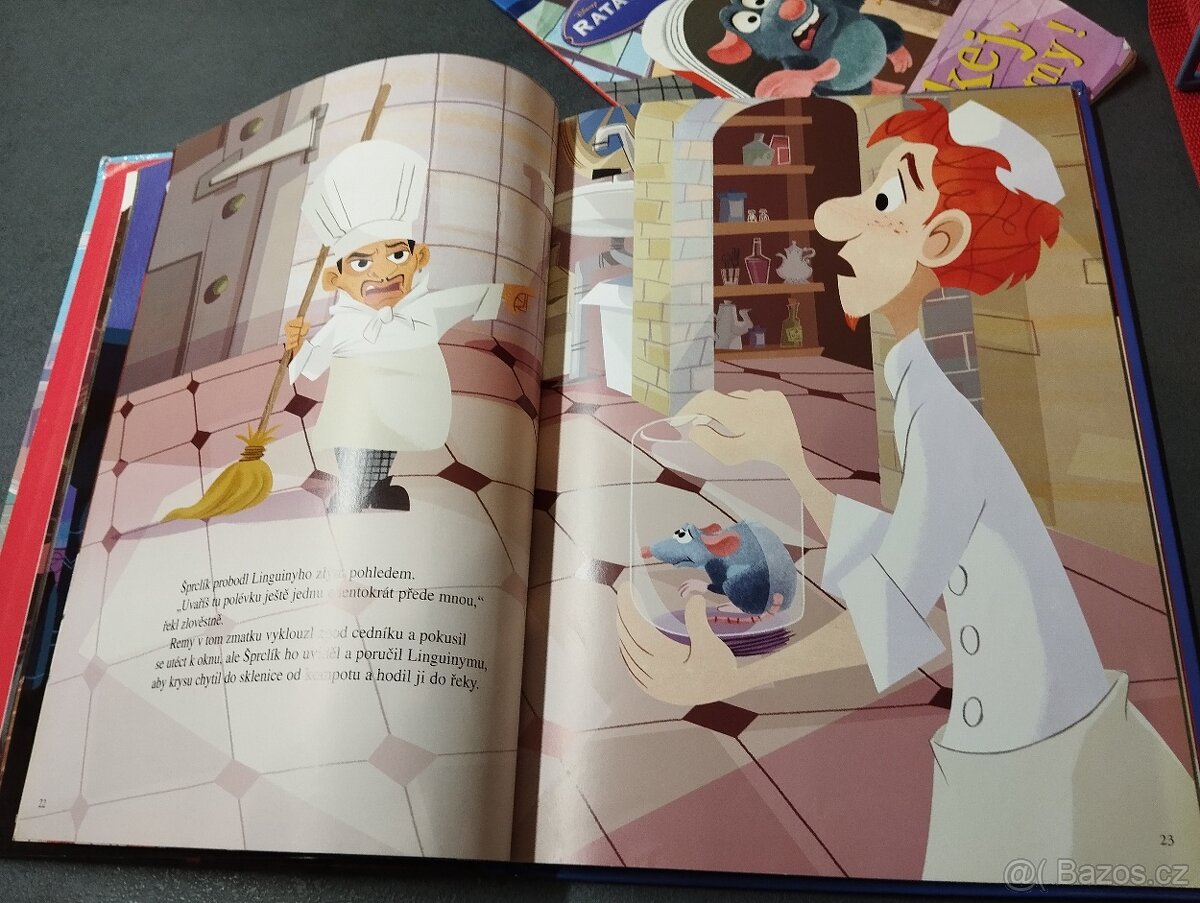 Knihy a taška (kabela) Ratatouille - 4