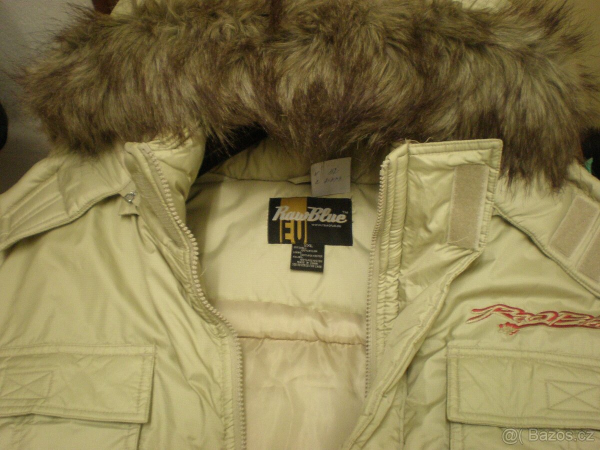 BUNDA /KABÁT ZIMNÍ S KAPUCÍ 2XL - 4