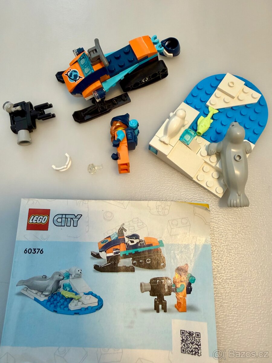 LEGO® City 60376 Arktický sněžný skútr - 4