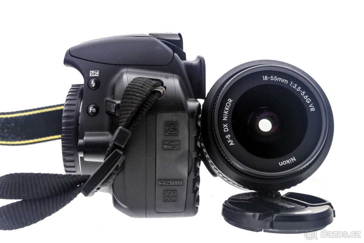 Zrcadlovka Nikon D3100 + 18-55mm + brašna - 4