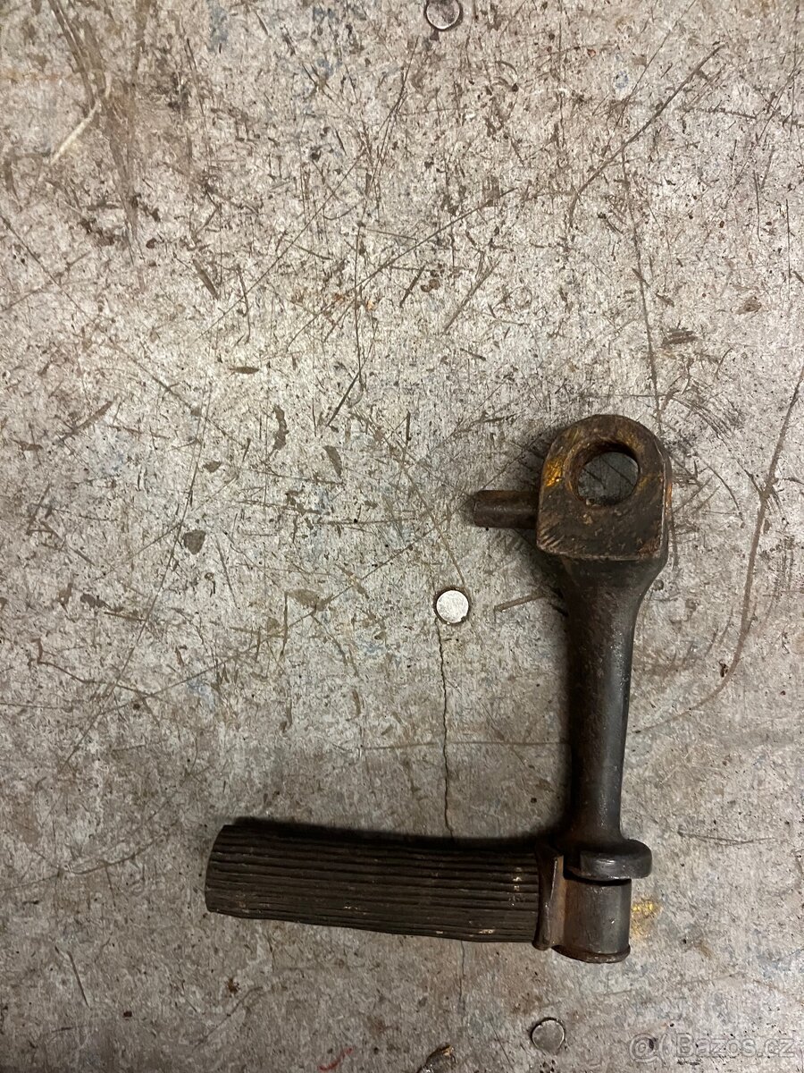 Startovací páky Jawa pionýr/mustang - 4