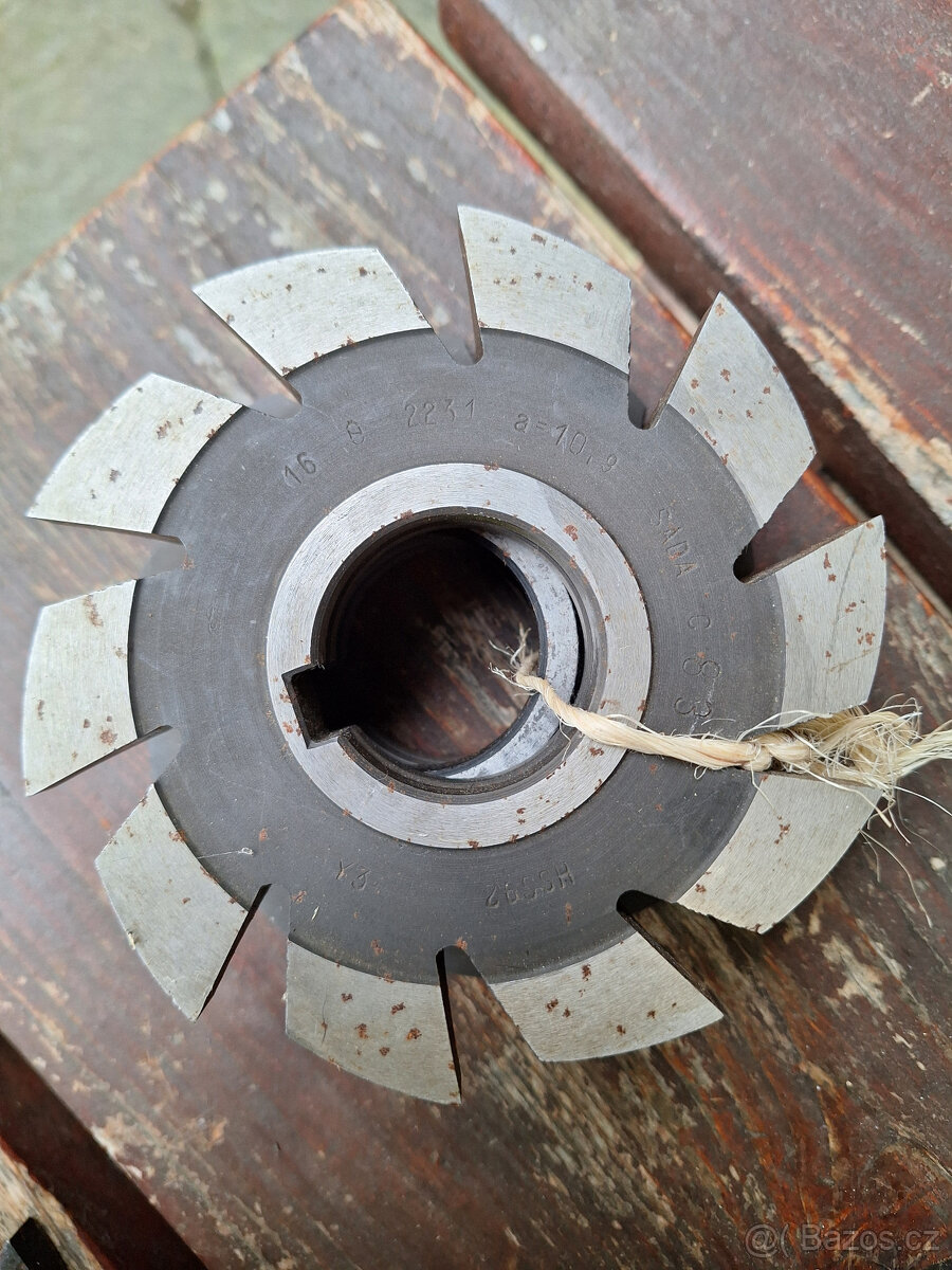 Fréza půlkruhová vydutá složená - 4