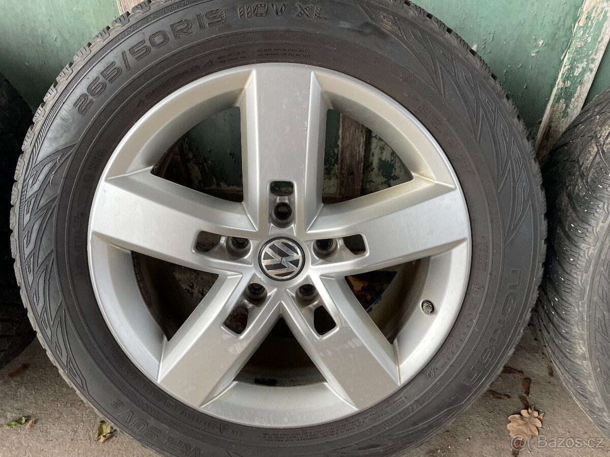 Originál Zimní kola 19" VW Touareg 2016, 265/50/19 - 4