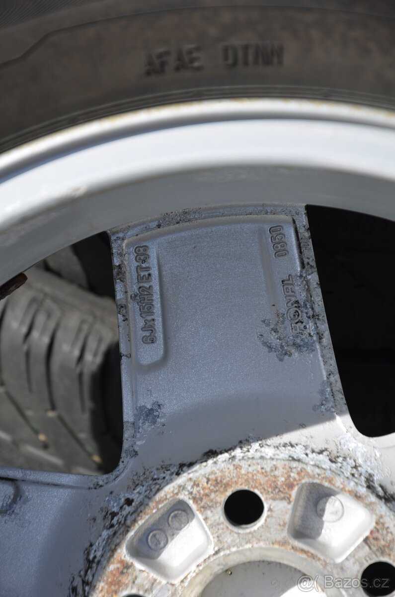 Octavia 1, Golf 4, Bora, Audi A3 - zimní kola 15" - 4