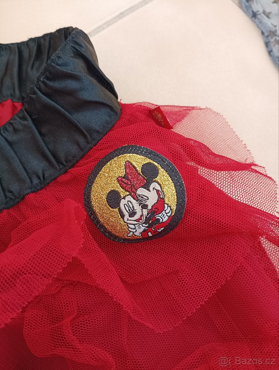 Sukně princezna, doplňky, brož, vel. 110 - 4