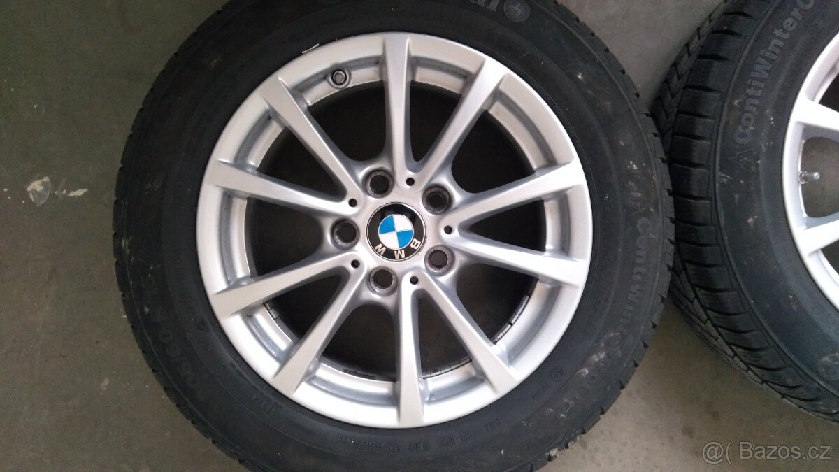 alukola BMW 16"+zimní pneu Continental 205/60/16 - 4