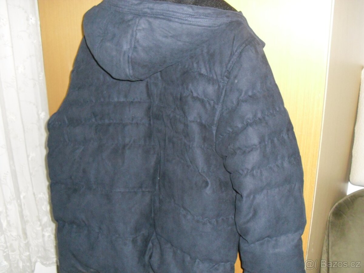Pánská zimní bunda péřová na hory do fujavice vel.2XL - 4