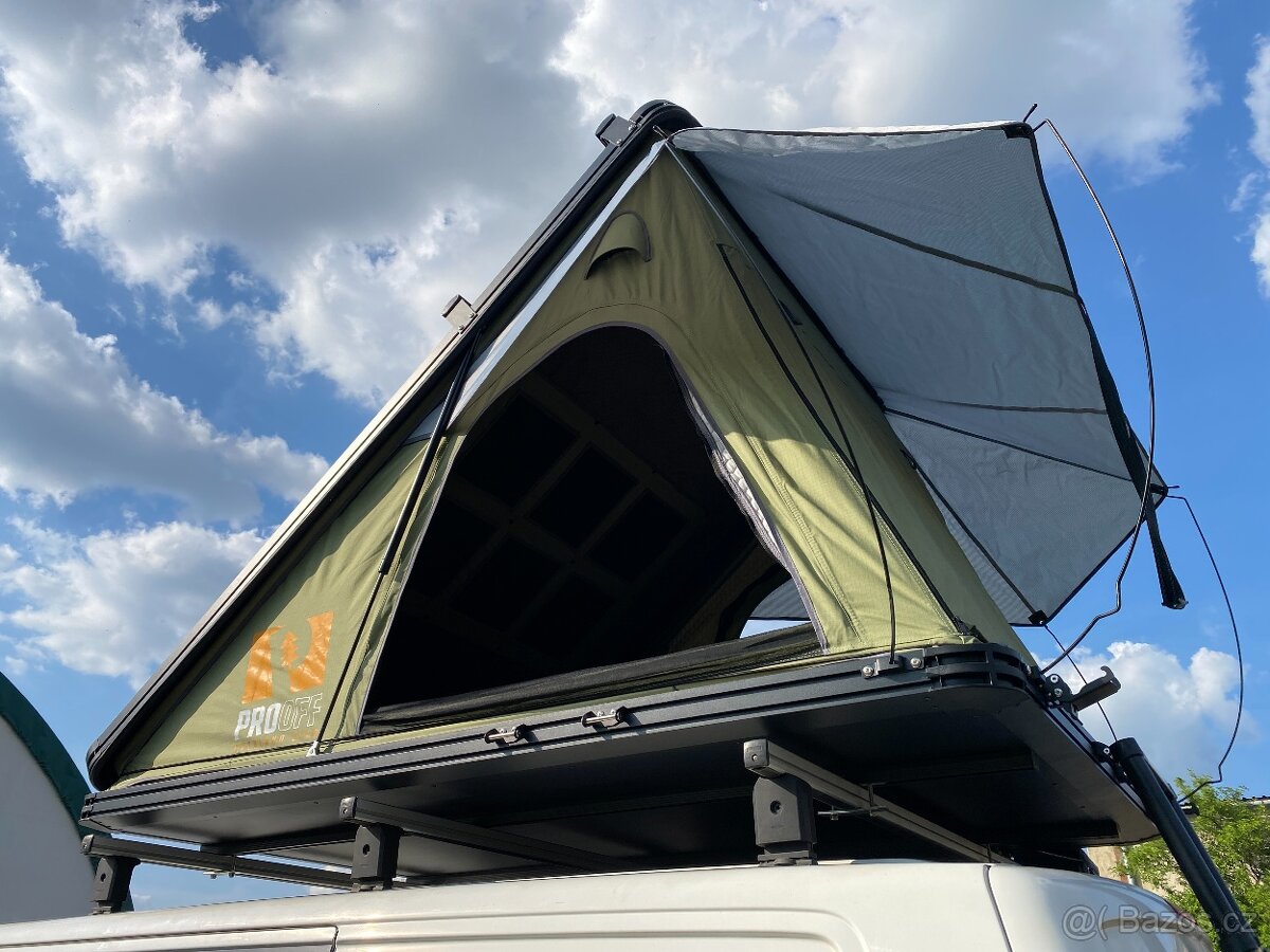 Střešní stan na auto celohliníkový PROOFF Vichren s montáží - 4