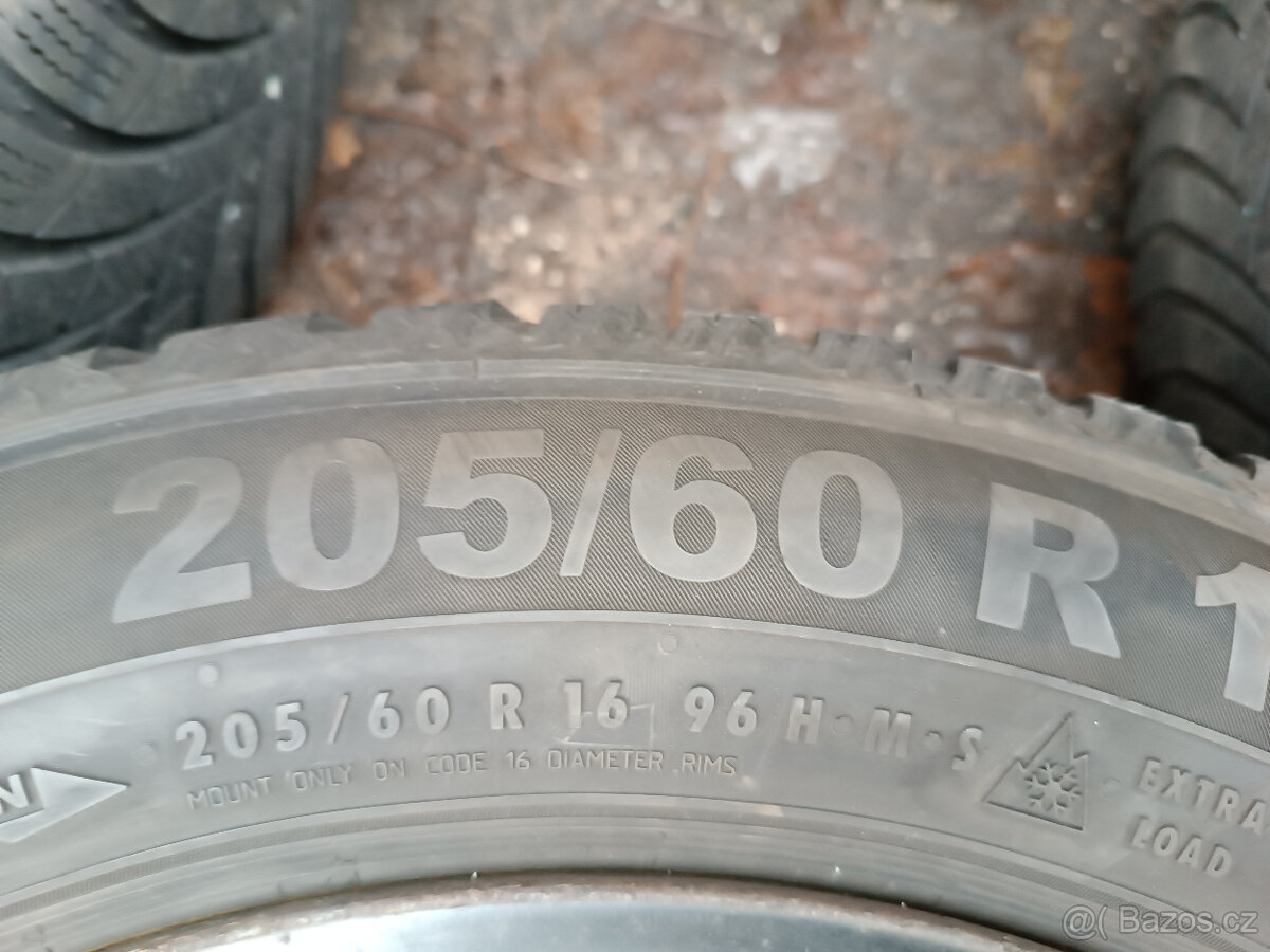 Sharan II / Alhambra - disky 6,5x16 et33 + zimní 205/60/16 - 4