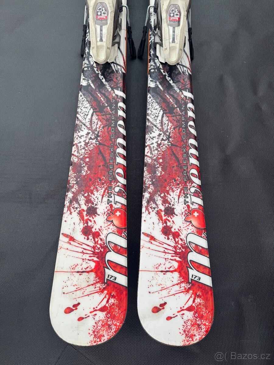 Švýcarské Freeride lyže Movement 173 cm, woodcore, TOP Stav - 4
